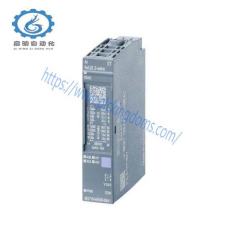SIEMENS 6ES7134-6HD00-0BA1: ET 200SP Analog Input Module, 4-Channel U/I 2-Wire Standard