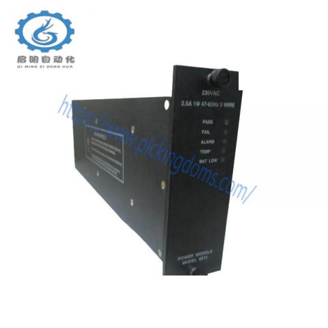 TRICONEX TRICON 8312 Power Supply Module, Control System Component
