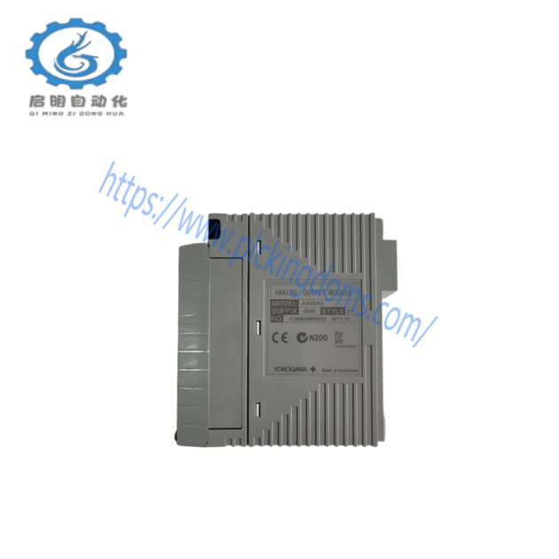 Yokogawa AAI543-S00 S1 Analog Output Module: High-Precision Control for Industrial Automation