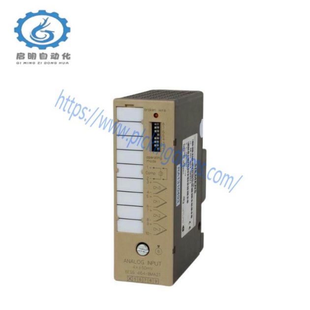 SIEMENS 6ES5464-8MA21 Analog Input Module: Precision Control in Industrial Automation