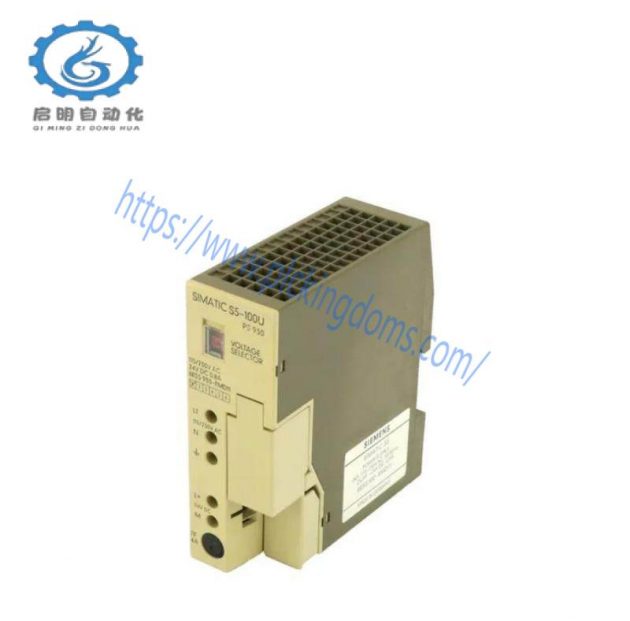 SIEMENS 6ES5930-8MD11: Advanced Industrial Power Supply for Reliable Operations