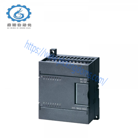 SIEMENS 6ES7223-1BH22-0XA0 Digital Input Output Module, 8DI/8DO, 24V DC, 0.75A