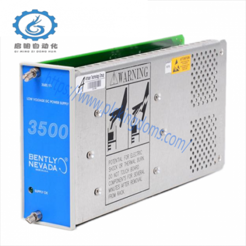 Bently Nevada 3500/15 DC Power Supply Module;
