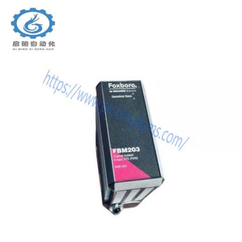 FOXBORO FBM203 RH914SV: Channel Isolated 8 Input RTD Module, Precision for Industrial Control Solutions