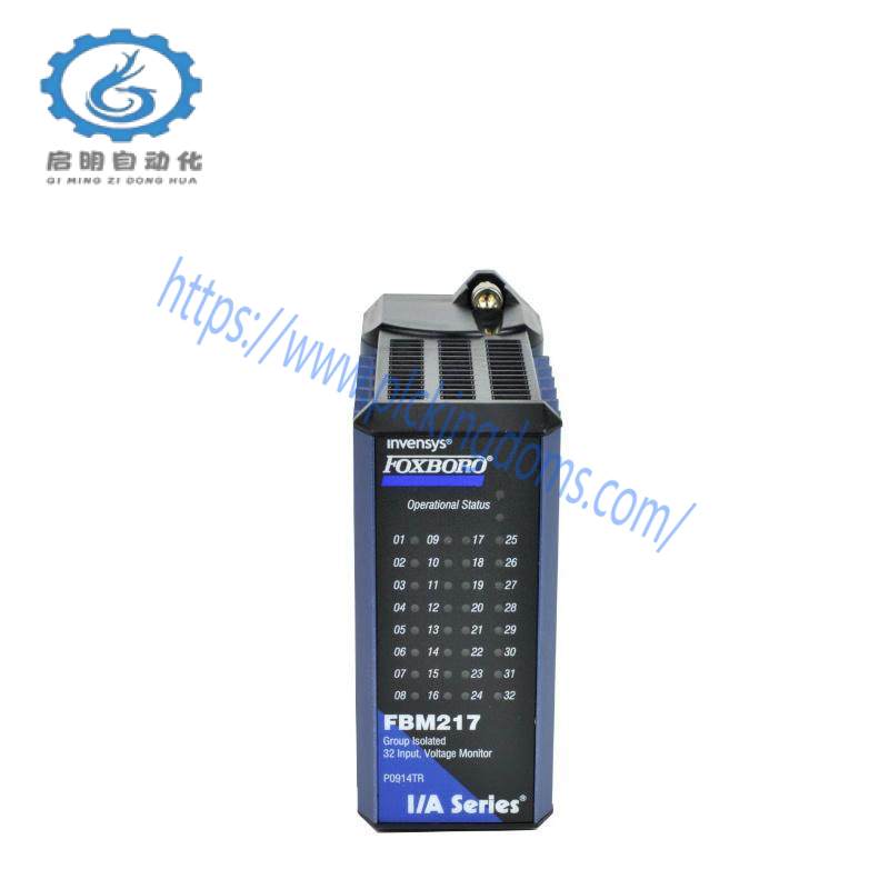 foxboro_fbm217_p0914tr_input_voltage_monitor.jpg Foxboro FBM217 P0914TR - Input Voltage Monitor, Precision Control Solutions