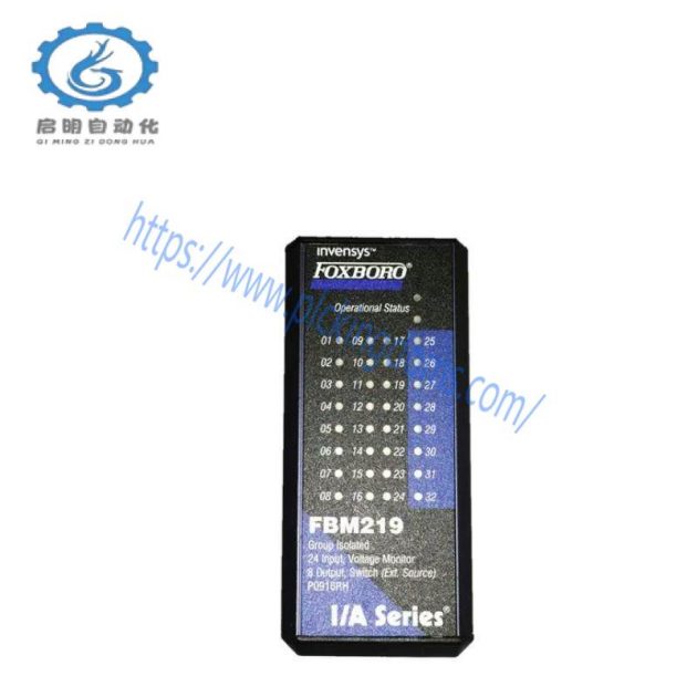 FOXBORO FBM219 I/O Module for Industrial Automation Control