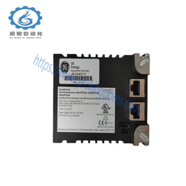 GE IS220PRTDH1B: High Precision RTD Input Module for Industrial Automation