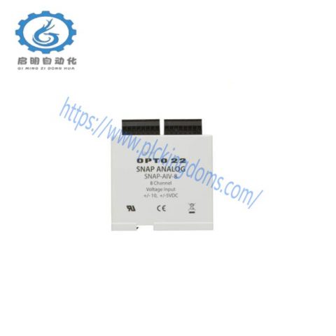 Opto 22 SNAP-AIV-8 Analog Input Module - Advanced Analog Input Solution