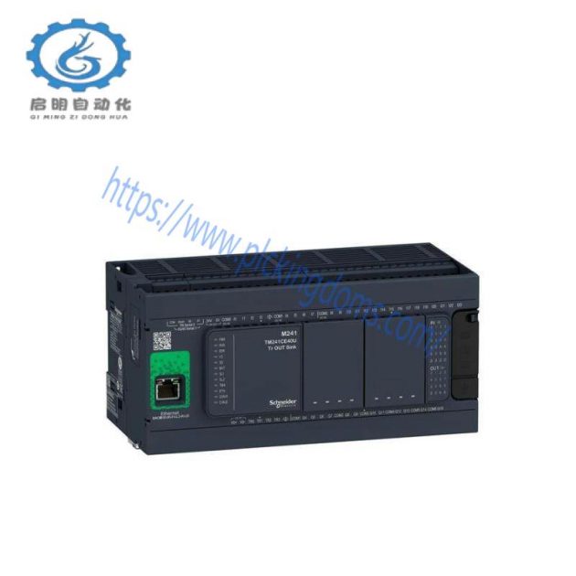 Schneider TM241CE40R: Mini USB Interface for Industrial Automation