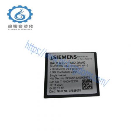 Siemens 6AU1400-2PA02-0AA0 Memory Card
