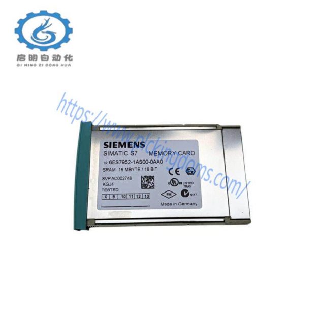 SIEMENS 6ES7952-1AS00-0AA0 Memory RAM Card for Industrial Control