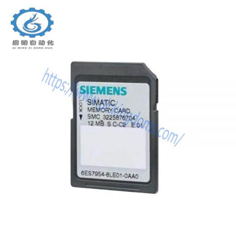 Siemens 6ES7954-8LP03-0AA0: Industrial Control System Memory Card, Advanced Data Management Solution