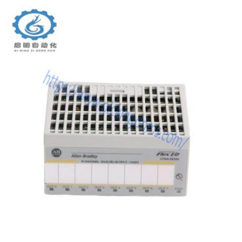 Allen-Bradley 1794-OE8H: Advanced Flex I/O HART Analog Output Module - Precision Control in Industrial Automation