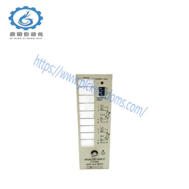 SIEMENS 6ES5464-8MF11 Analog Input Module for Industrial Control Applications