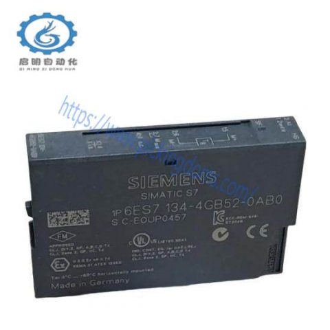 Siemens 6ES7134-4GB52-0AB0 Analog Input Module, Industrial Control Systems