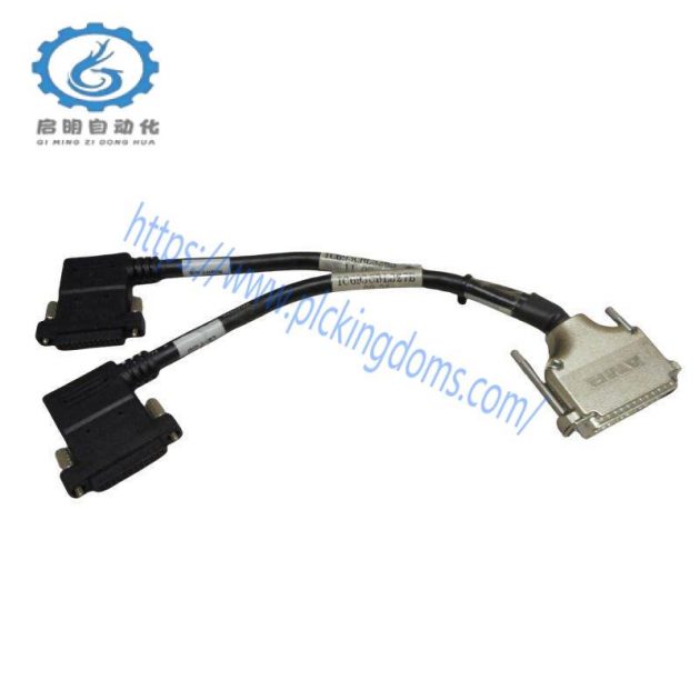 GE IC693CBL328B: Industrial PLC I/O Cable, 32-Point Connectivity