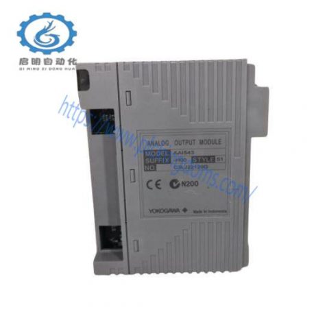 Yokogawa AAI543-H00: Precision Analog Output Module for Industrial Automation